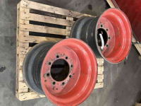 Wheels, Tyres, Rims & Dual spacers  16.00x22.5 Velgen | Rood