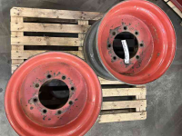 Wheels, Tyres, Rims & Dual spacers  16.00x22.5 Velgen | Rood