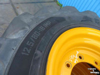 Wheels, Tyres, Rims & Dual spacers  Camso 12.5/80-18 JCB 8 gaats