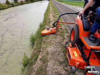 Mowing arm with rotary mower  cirkelmaaier, kantenmaaier. Hogervorst, nieuw