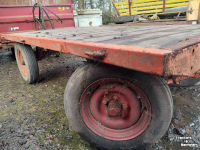 Agricultural wagon Miedema 2x landbouwagen