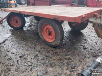 Agricultural wagon Miedema 2x landbouwagen