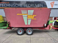 Vertical feed mixer Strautmann Verti-Mix 2000 GEREVISEERD!