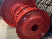 Wheels, Tyres, Rims & Dual spacers  Set 10X54 met 10X38 bestemd voor een FENDT 516, spoor 1500