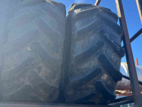 Wheels, Tyres, Rims & Dual spacers BKT 380/70xR24