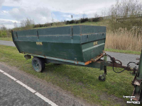 Dumptrailer Kersten 2,5 tons volume kipper