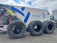 Wheels, Tyres, Rims & Dual spacers Michelin Mega x Bib 1050/50r32