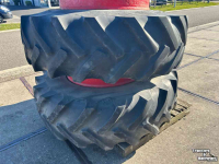 Wheels, Tyres, Rims & Dual spacers Good Year 20.8R38 Dubbelwiel