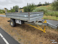 Dumptrailer Zocon Z045 bakkenwagen kipper hardox vloer