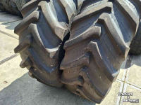 Wheels, Tyres, Rims & Dual spacers Michelin 460/70R24