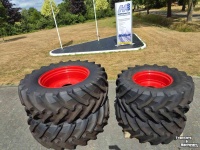 Wheels, Tyres, Rims & Dual spacers Trelleborg 650/65/R42, 600/65R28, Fendt 700, 800