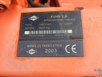 Mower Kuhn GMD702F front schijvenmaaier frontmaaier zwadtrommels
