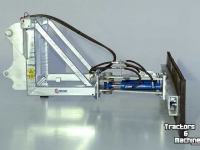 Manure scraper Qmac Module Mestschuif met rubbermat Mailleux aanbouw
