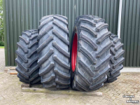 Wheels, Tyres, Rims & Dual spacers  Set Trelleborg TM 1000 VF 750/75R46  en  650/65R38