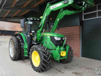 Tractor John Deere 6130R Command Pro f-pto lader lucht