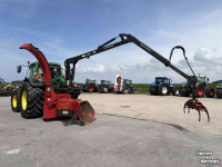 Wood Chipper Ufkes Greentec 930 met Nokx 4372 kraan
