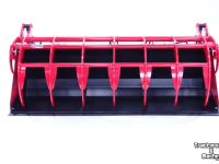 Silage Grabbucket / Grabfork Qmac PB220 Pelikaanbak / Grijp & Klem uithaalbak