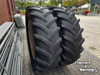 Wheels, Tyres, Rims & Dual spacers Michelin 540/65x38 Dubbellucht set 5-ster