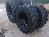 Wheels, Tyres, Rims & Dual spacers Trelleborg 650/65R38 540/65R28 set 90%