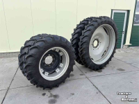 Wheels, Tyres, Rims & Dual spacers Michelin 270/95R48 & 12.4R28 cultuurwiel set