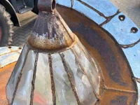 Vertical feed mixer Peecon Set mengvijzels met RVS slijtplaten