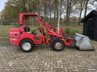Wheelloader Weidemann 1240lp shovel laag model