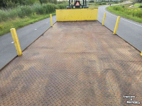 Agricultural wagon Kersten 6 tons landbouwwagen 600x225cm bakkenwagen