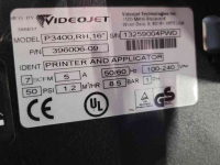 Other conveying equipment and accessories  Videojet P3400 RH 16 Etiketteermachine