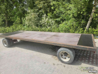 Agricultural wagon  Platte wagen balenwagen hooiwagen