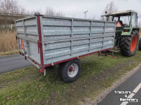Dumptrailer Kersten 3,5 tons gegalvaniseerd kipper kipkar