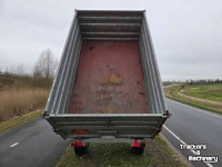 Dumptrailer Kersten 3,5 tons gegalvaniseerd kipper kipkar