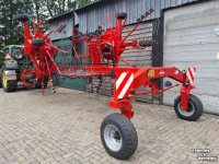 Rake Kuhn GA 8020 dubbele hark zijafleg, duiner dijker rugger wierser harken opdijker opduiner rotorhark