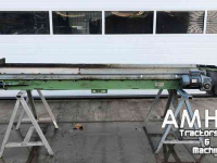 Conveyor  Schomaker 2740X390 MM TRANSPORTBAND VLAKKE BAND FLAT BELT CONVEYOR BELT FLACHBAND FÖRDERBAND