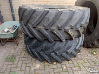 Wheels, Tyres, Rims & Dual spacers Trelleborg 650/65r42 TM800