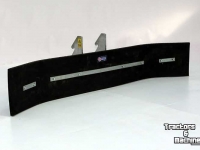 3-point scraper blade Qmac Modulo Rubber yard scraper 210cm hookup Kramer