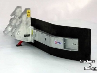 3-point scraper blade Qmac Modulo Rubber yard scraper 210cm hookup Kramer