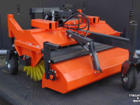 Sweeper Hofstede Veegmachine Model TOP-MT Borstel 60cm voor mini loader verreiker shovel heftruck