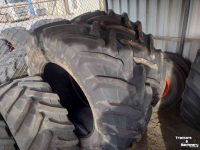 Wheels, Tyres, Rims & Dual spacers Trelleborg 600/65R38