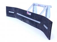 Snow Removal Equipment Qmac Modulo Rubber snow scraper blade 180cm hookup Weidemann
