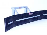 Snow Removal Equipment Qmac Modulo Rubber snow scraper blade 180cm hookup Weidemann