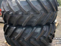 Wheels, Tyres, Rims & Dual spacers Trelleborg 710/70R42 100% TM900