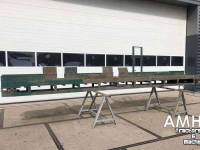 Conveyor  6100X380 MM TRANSPORTBAND VLAKKE BAND FLAT BELT CONVEYOR BELT FLACHBAND FÖRDERBAND