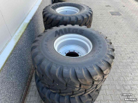 Wheels, Tyres, Rims & Dual spacers Mitas Agriterra 650/65R26.5 4 stuks compleet wiel