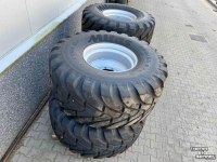 Wheels, Tyres, Rims & Dual spacers Mitas Agriterra 650/65R26.5 4 stuks compleet wiel