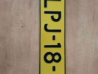 Dumptrailer Spijkstaal Enkelas kipper