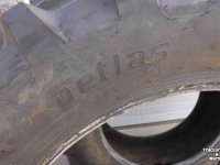 Wheels, Tyres, Rims & Dual spacers  540/65R38 Petlas TA-110 trekkerbanden achterbanden tractorbanden nieuw/gedemonteerd