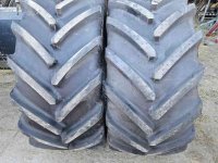 Wheels, Tyres, Rims & Dual spacers Michelin 600/65R28 MachXbib. Demo-set!