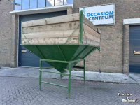 Bunkerstorage  Aardappelbunker met houten opbouw