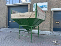 Bunkerstorage  Aardappelbunker met houten opbouw
