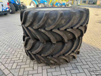 Wheels, Tyres, Rims & Dual spacers Vredestein 600/65R38 demo incl. velgen vast